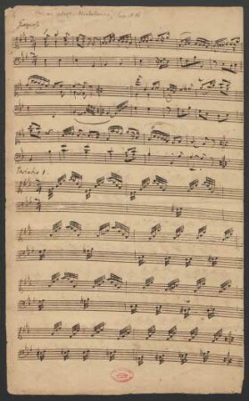 Grazioso und Variationen; clavier; Es-Dur; LeeN 68