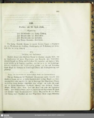 [Sitzungen 121-125]