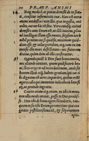 Ioannis Lodovici Vivis Valentini Excitationes animi in Deum : Praeparatio animi ad orandum, Commentarius in orationem Dominicam, Preces et meditationes quotidianae, Preces et meditationes generales
