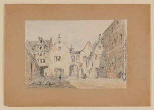 Frankfurt, Blick in den Junghof