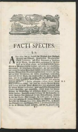 Facti Species.