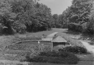 Rothenburg, Stadtpark : Rothenburg/Oberlausitz. Stadtpark. Kuranlage