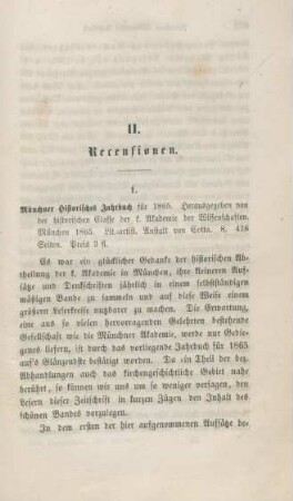 677-692 [Rezension] Münchner historisches Jahrbuch; für 1865