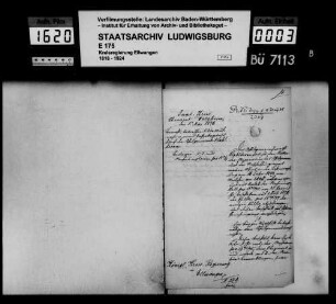 Schuldenwesen der Schulgemeinde Pfahlbronn