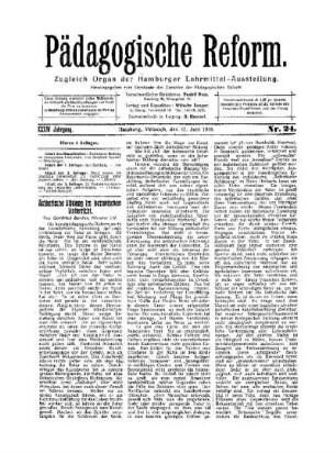 Ästhetische Bildung im botanischen Unterricht : (Schluß folgt)