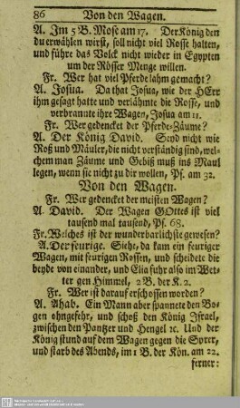 Von den Wagen