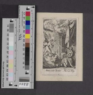 Anunciatio Beatæ Mariæ Virg.
