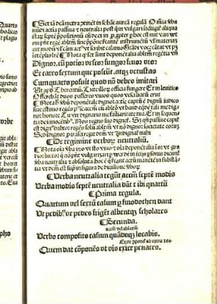 Verba neutralia regu[n]t acc[usativu]m septe modis