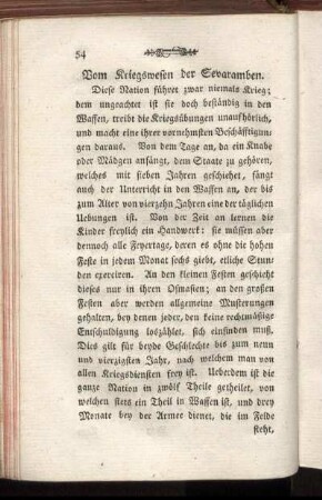 Vom Kriegswesen der Sevaramben.