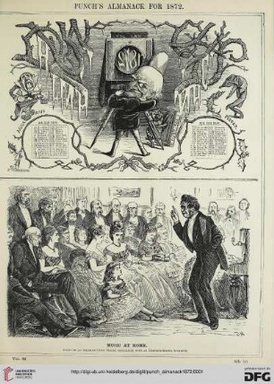 Punch's Almanack for 1872