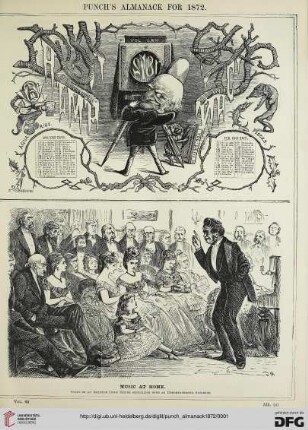 Punch's Almanack for 1872