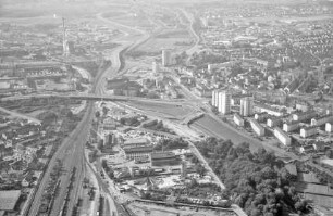 Karlsruhe: Verkehrsknoten [Am Entenfang]