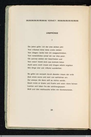 Ursprünge
