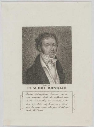 Bildnis des Claudio Bonoldi