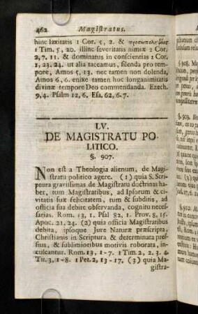 462-480, LV. De Magistratu Politico. LVI. De Conjugio.