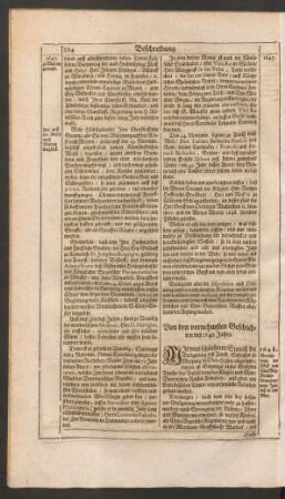 Von den Vornehmsten Geschichten deß 1648. Jahrs.