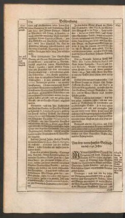 Von den Vornehmsten Geschichten deß 1648. Jahrs.