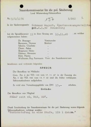Schmaus, August