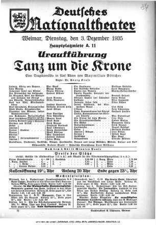 Tanz um die Krone