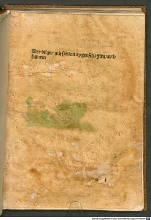 Der bilger mit seinen eygenschafften, auch figuren