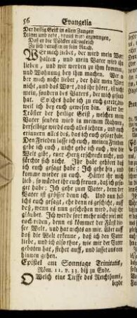 Epistel am Sonntage Trinitatis, - Evangelium am 27. Sonntage nach Trinitatis,