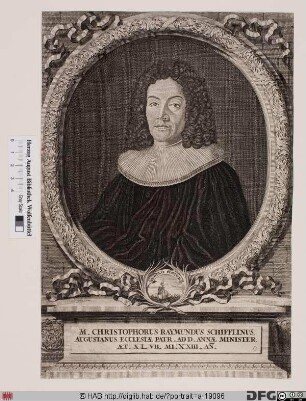 Bildnis Christoph Raimund Schifflin