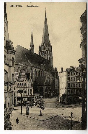 Stettin. Jakobikirche.