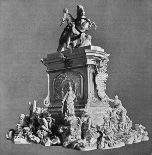 Modell zum Reiterstandbild Augusts III. (1751-1753)