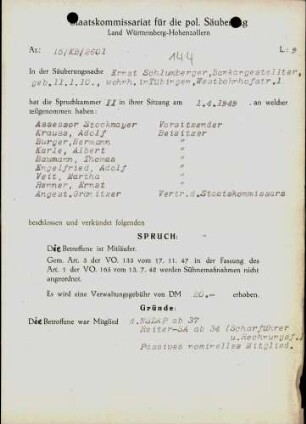 Schlumberger, Ernst