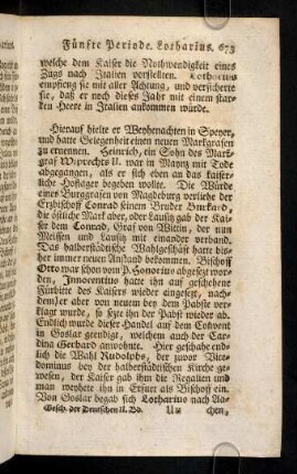 673-683, Hierauf hielte er Weyhenachten in Speyer, und ...
