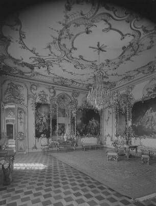 Potsdam. Sanssouci, Neues Palais, Unteres Konzertzimmer