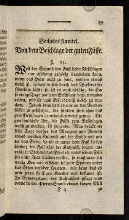 87-115, Sechstes Kapitel.
