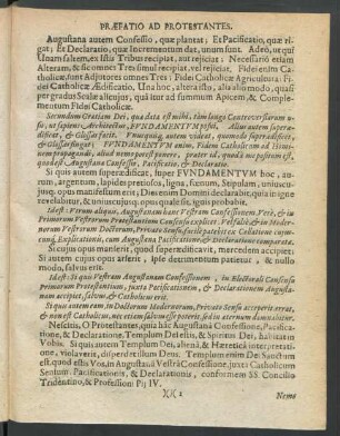 Praefatio Ad Protestantes. [Teil 2]