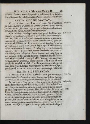 Ratio Vigesima-Octava.