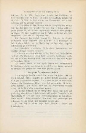 3. Königliche Taubstummen-Anstalt