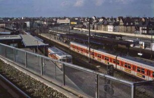 Stuttgart Zuffenhausen Vorortgleis elTw Baureihe 420