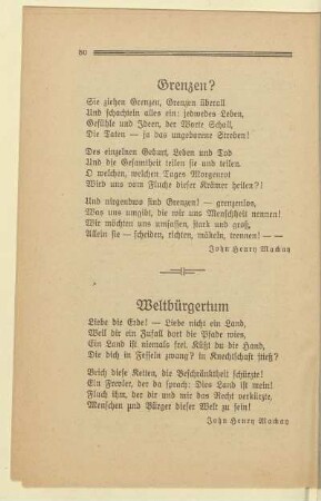 Weltbürgertum