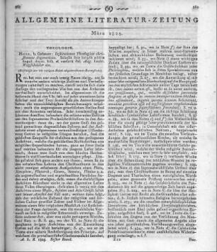 Wegscheider, J. A. L.: Institutiones theologiae christianae dogmaticae. Halle: Gebauer 1824