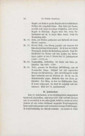 16. Jahrhundert