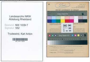 Entnazifizierung Karl Anton Trudewind , geb. 02.05.1887 (Dachdeckermeister)