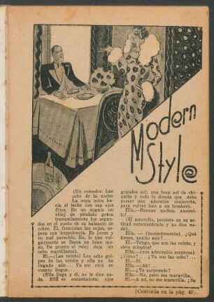 Modern style