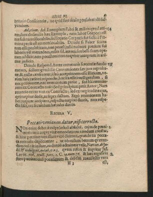 [Ex Libro VI. Decretal.] Regula V. - XL.