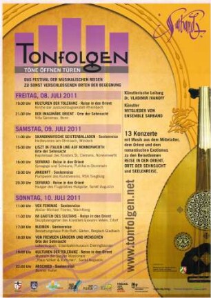 Tonfolgen - Töne öffnen Türen