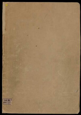 VII: 4 Cod. Ms. philol. 184 : VII – 'Graf Rudolf' (Fragment)