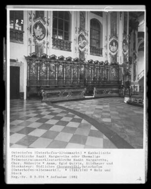 Südliches Chorgestühl