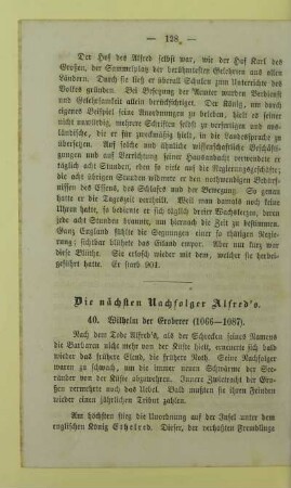40. Wilhelm der Eroberer (1066 - 1087)