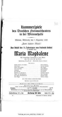 Maria Magdalene