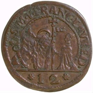 Münze, Soldo, 1752 - 1762