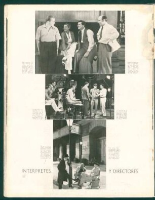 Intérpretes y directores