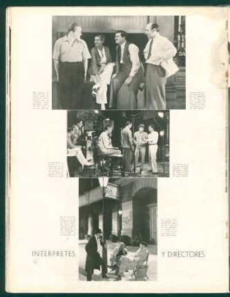 Intérpretes y directores